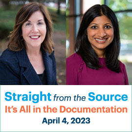 Straight from the Source: It's all in the documentation; April 4, 2023