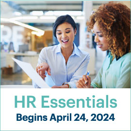 HR Essentials begins April 24