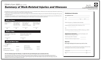 employers must post osha 300a summary february 1st osha form 301