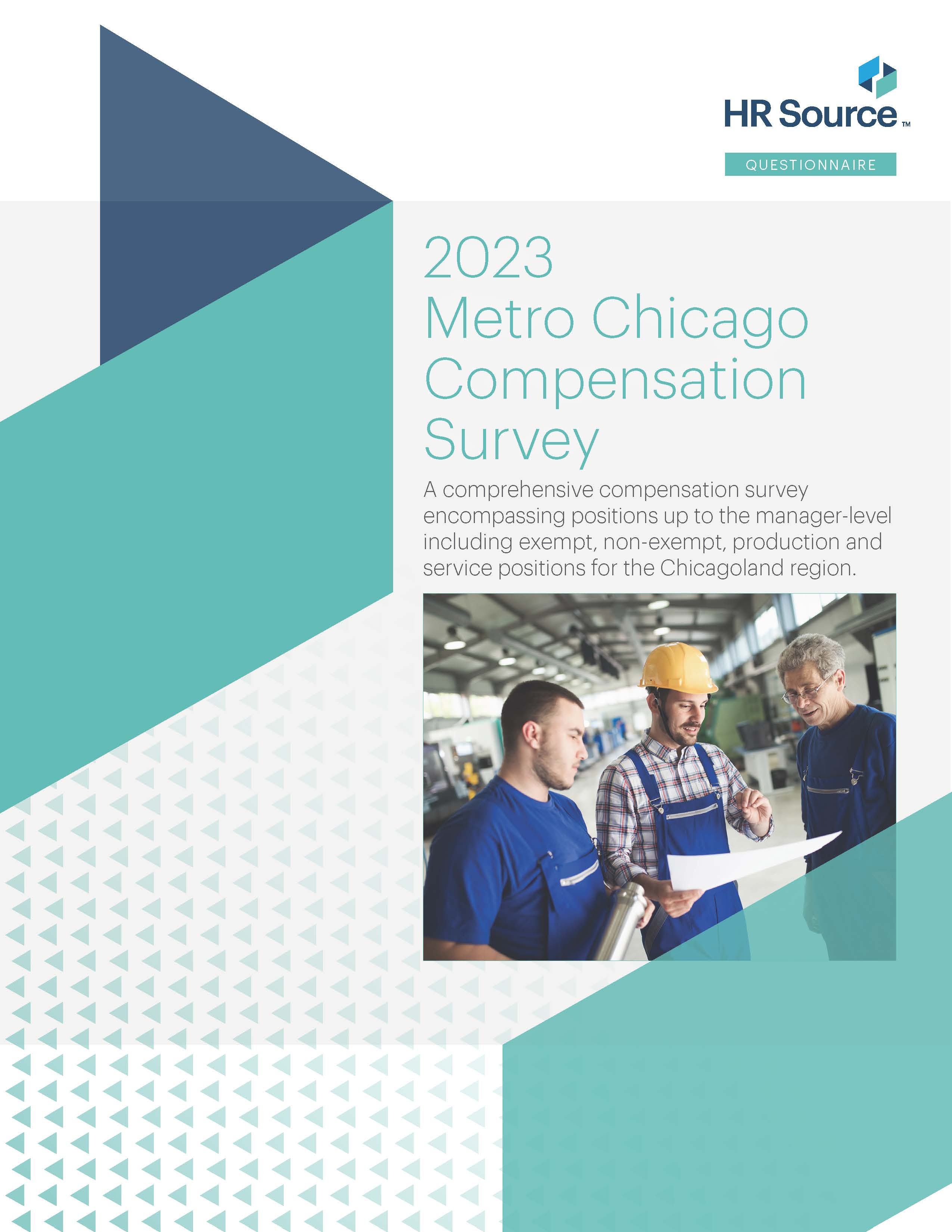 Metro Chicago Compensation Survey Questionnaire Cover