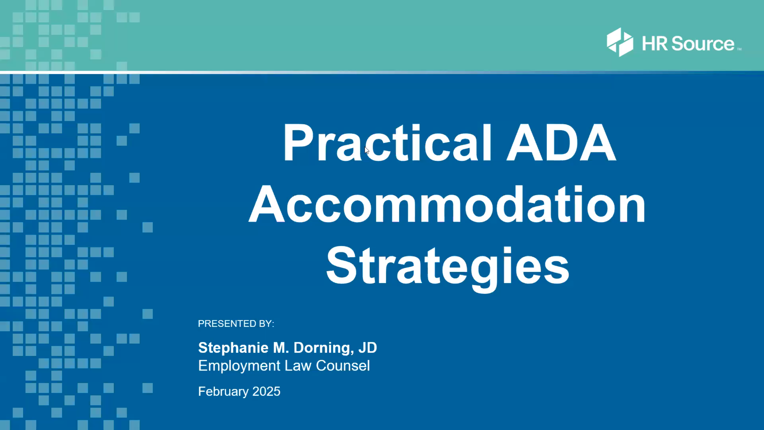 Practical ADA Accommodation Strategies