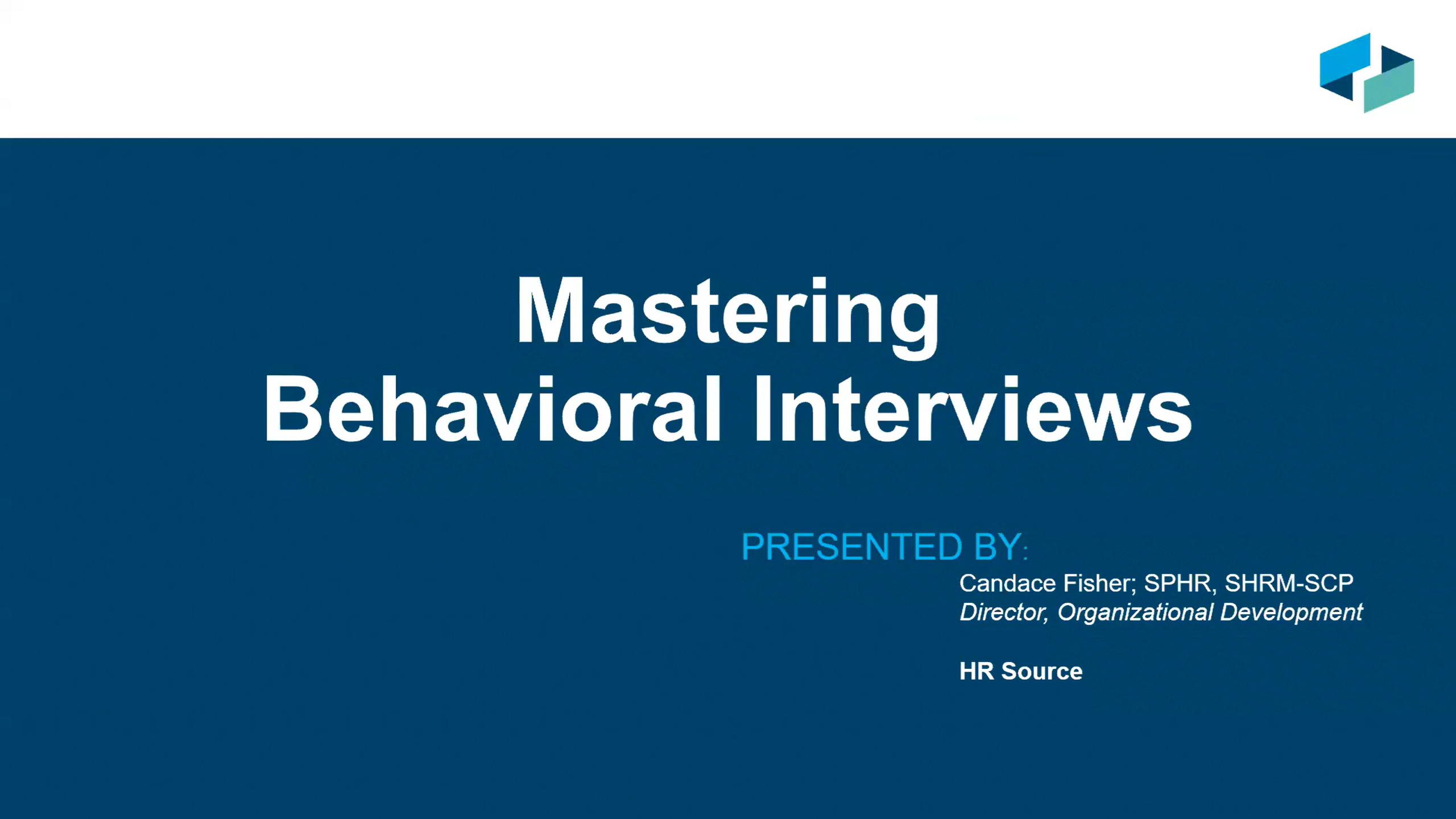 Mastering Behavioral Interviews