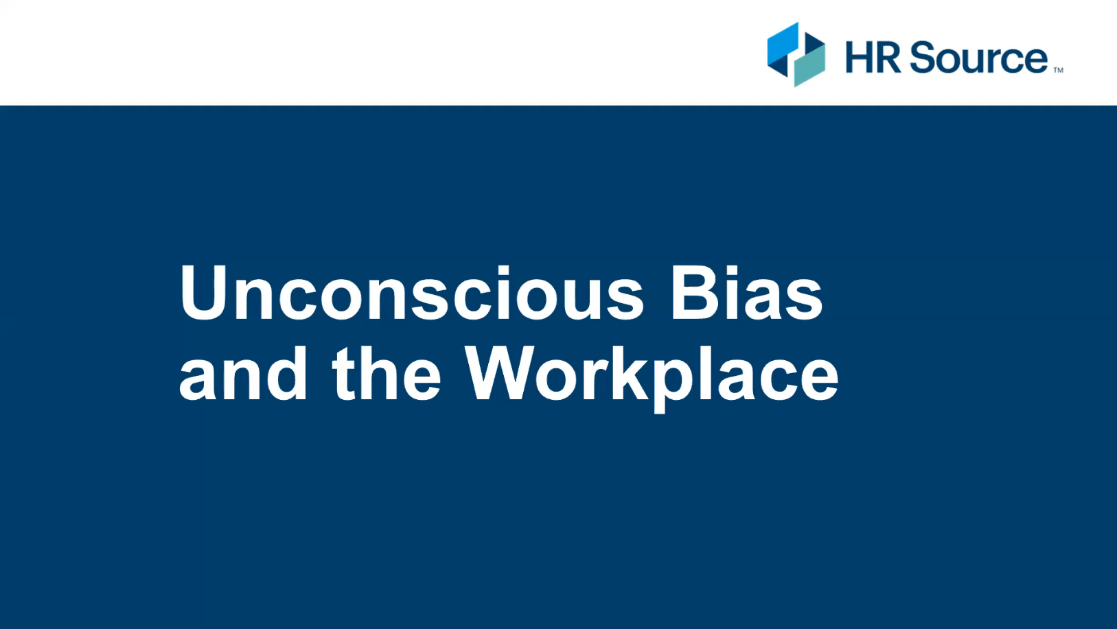 Unconscious Bias & the Workplace
