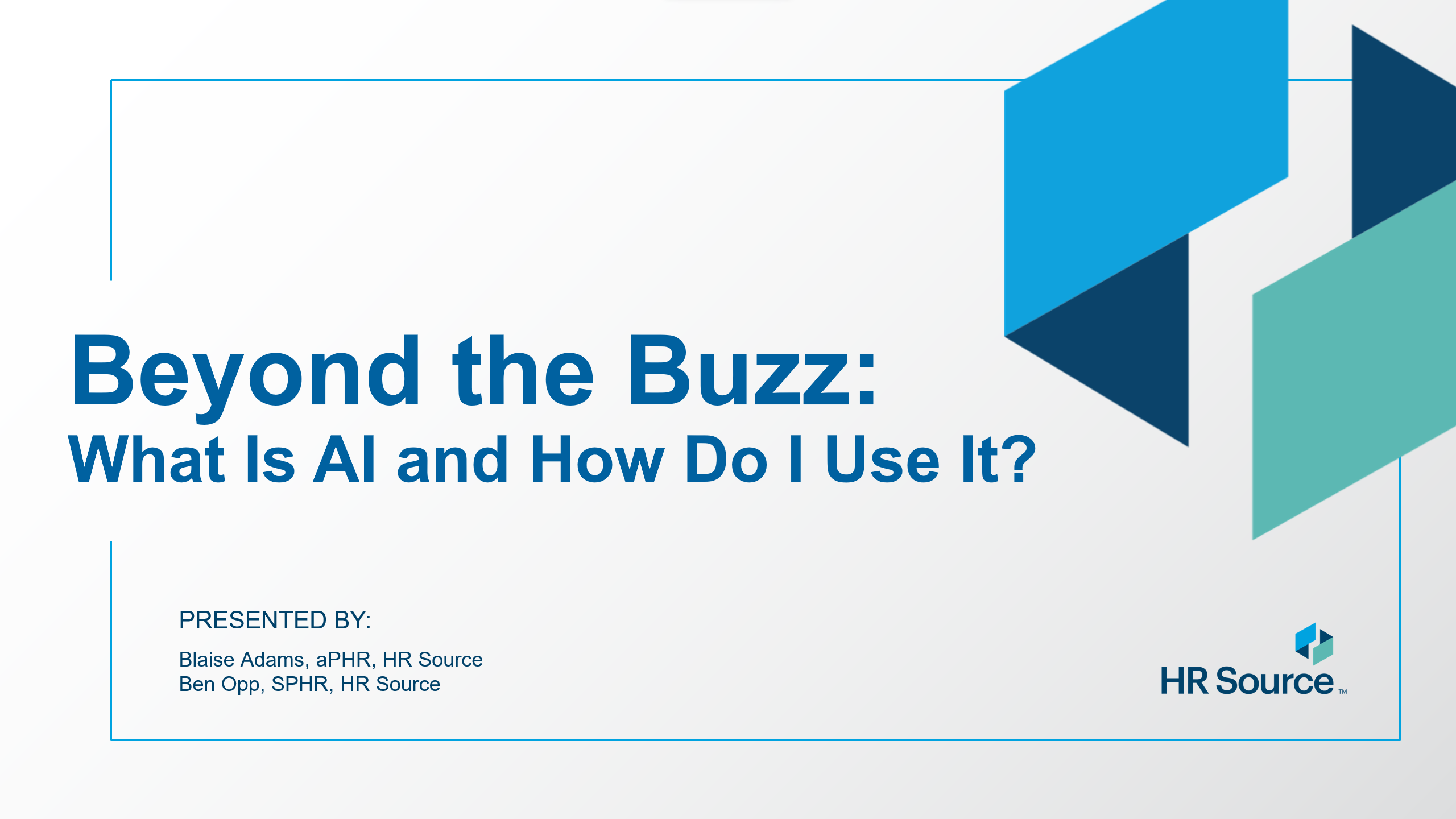 Beyond the Buzz: What Is AI and How Do I Use It?