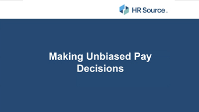 Making Unbiased Pay Decisions