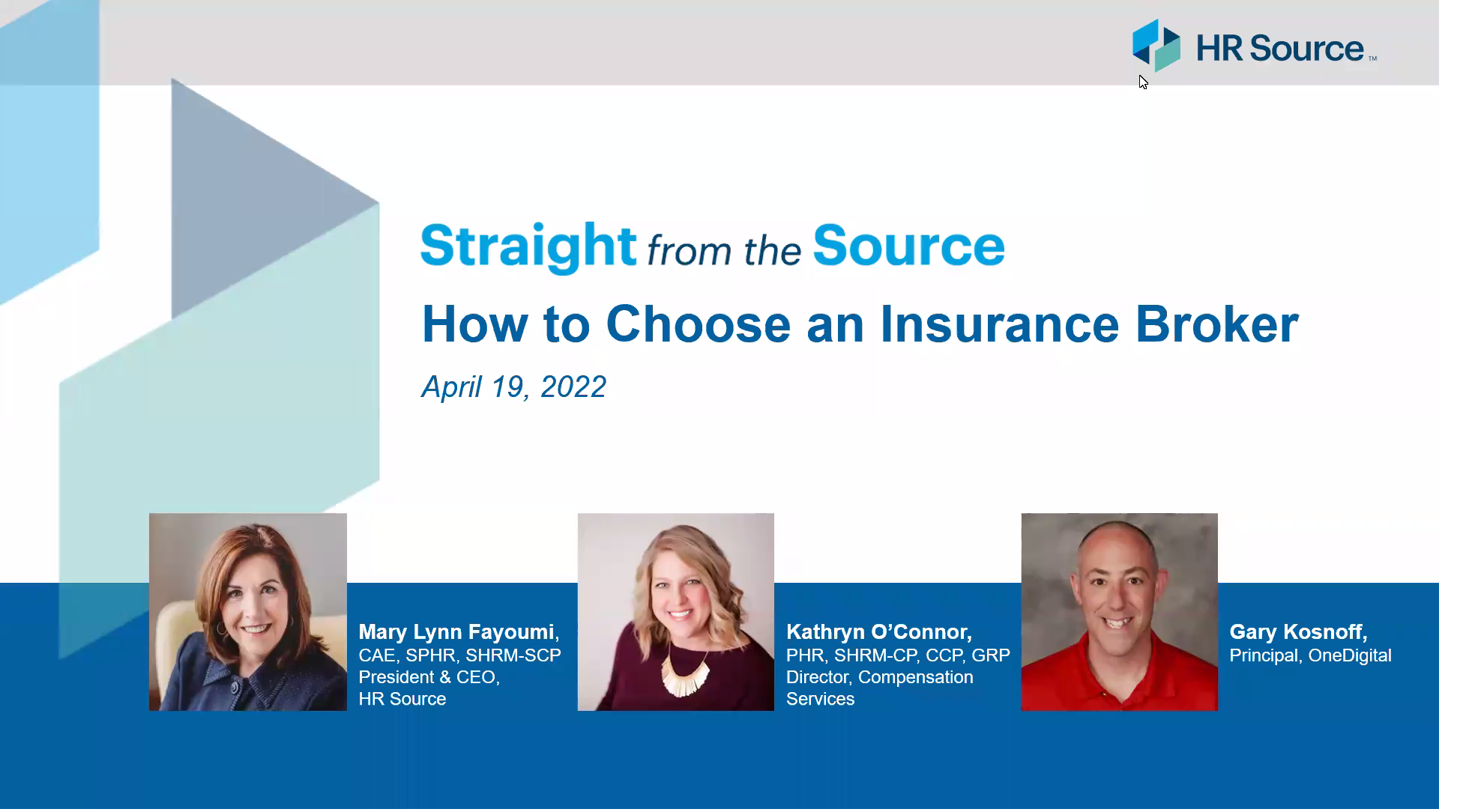 Straight from the Source: How to Choose an Insurance Broker