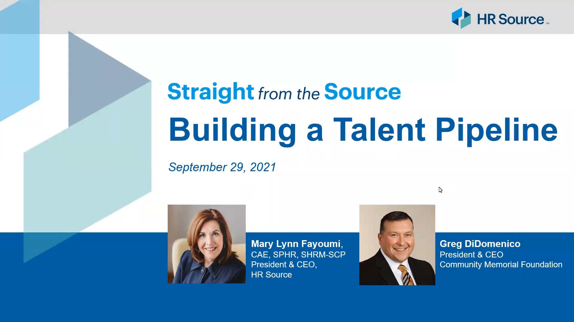 Straight from the Source: Building a Talent Pipeline