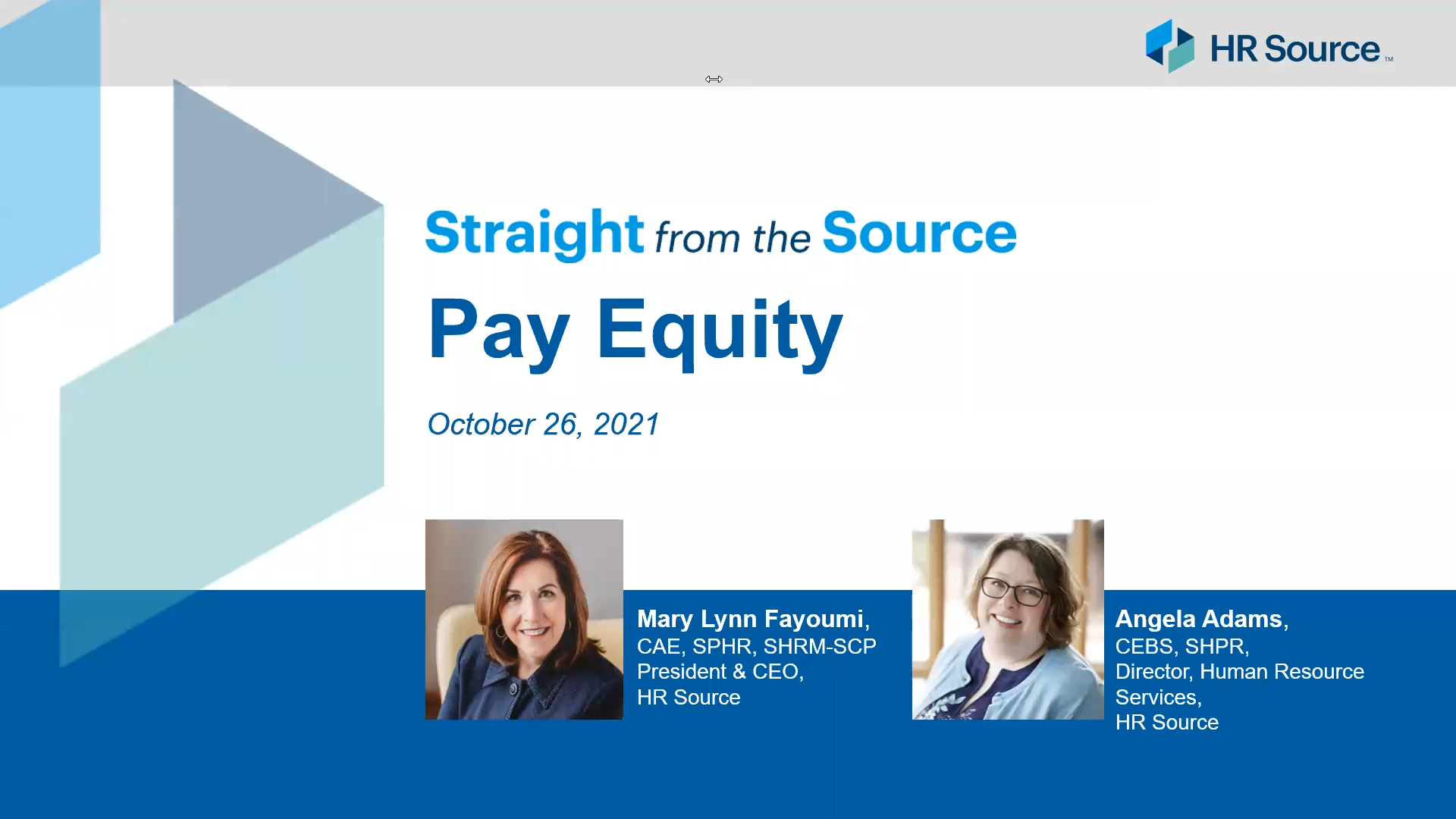 Straight from the Source: Pay Equity